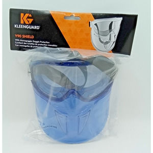 KLEENGUARD 18629 OB V90 Safety Goggles with Sheild Blue